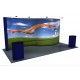 10' x 20' Serpentine Graphic Premium Pop Up Display