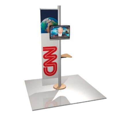 Euro Portable Monitor Custom Modular Kiosk