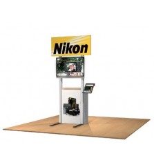 Euro Billboard Style Portable Kiosk