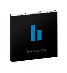 8x8 (8ft) Tension Fabric Popup Display with Endcaps