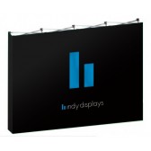 8x10 (10ft) Flat Tension Fabric Popup Display with Endcaps