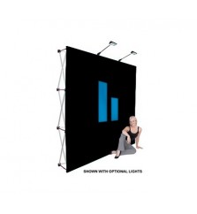 8x8 (8ft) Tension Fabric Popup Display