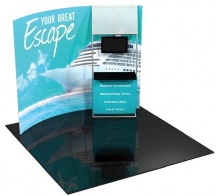 Formulate 10ft H6 Tension Fabric Display