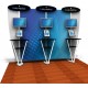 10ft Exhibit Line Kiosk Display Kit