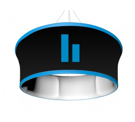 Tube Tapered Circular Tension Fabric Hanging Sign