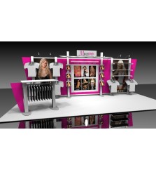 XRline 10x20 Custom Modular Retail Display 1.2