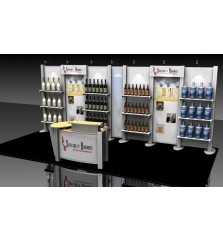 XRline 10x20 Custom Modular Display 1.3