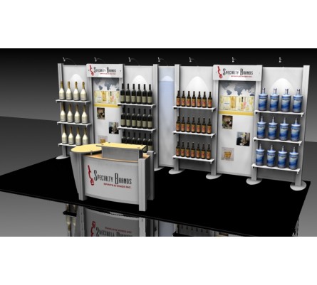 XRline 10x20 Custom Modular Display 1.3