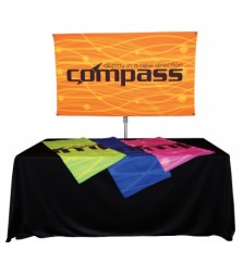 Compass Telescopic Rotating Banner Stand Kit 1