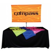 36" x 60" Compass Telescopic Rotating Banner Stand Kit 1