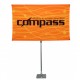 36" x 78" Compass Telescopic Rotating Banner Stand Kit 2