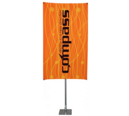 48" x 72" Compass Telescopic Rotating Banner Stand Kit 4