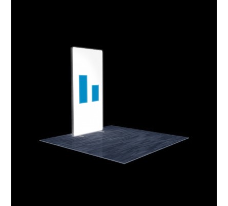 46" x 96" Modular Lightbox Display