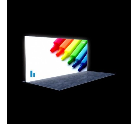 240" x 96" (20ft) Modular Lightbox Display