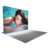 Burst 10ft Flat Backlit Pop Up Display