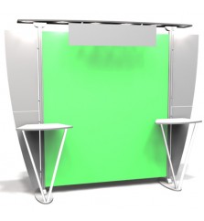 10ft Exhibit Line Display Graphic Mural Replacement 