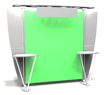 10ft Exhibit Line Display Graphic Mural Replacement 