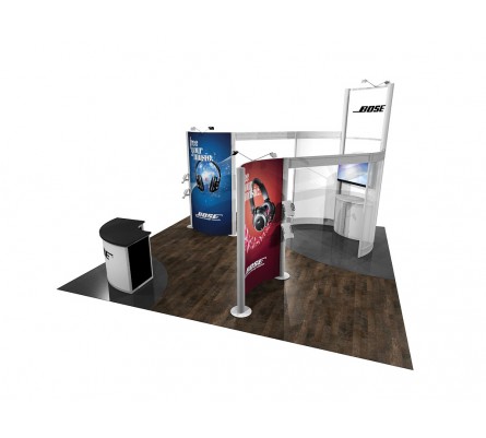 20 x 20 Island Exhibit Rental Kit 3.1