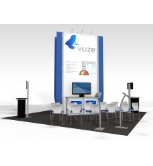 20 x 20 Island Exhibit Rental Kit 3.2