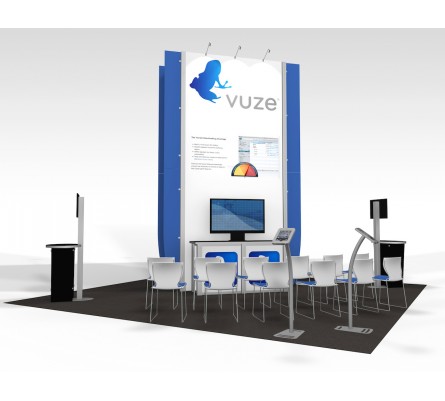 20 x 20 Island Exhibit Rental Kit 3.2