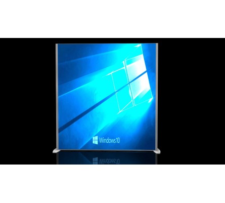 10' XVline x2 Backlit Trade Show Display