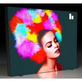 Backlit Pliko Portable Lightbox Trade Show Display