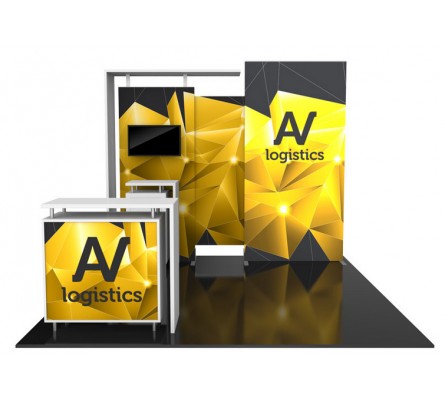 10' Hybrid Light Box Backlit Panel Display Kit C