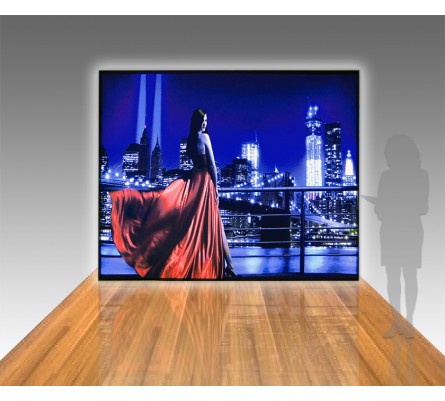 10ft Panoramic Lightbox Rental Display