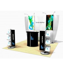 10'x10' Exhibitline Lightbox Modular Display Kit