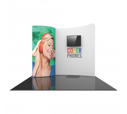 10'x10' Design Series Tension Fabric Display Kit 1