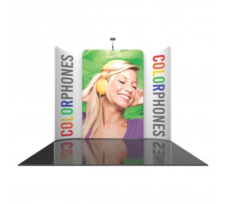 10'x10' Design Series Tension Fabric Display Kit 2