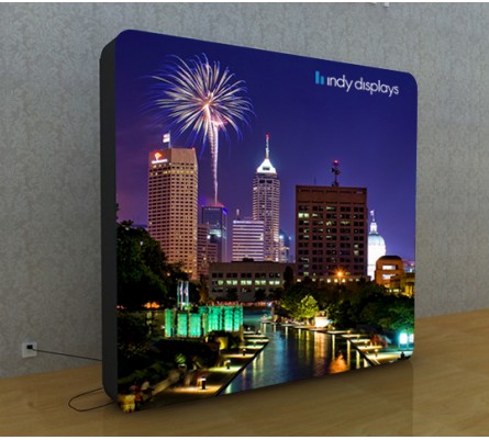 8ft Portable Fabric Light Box Display