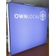 8ft Portable Fabric Light Box Display