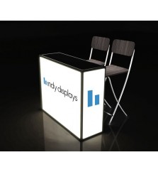LED Light Box Trade Show Counter