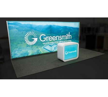10x20 LED Lightbox Booth Package 