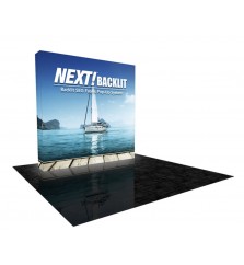 8' Fabric Backlit NEXT! SEG Popup Display