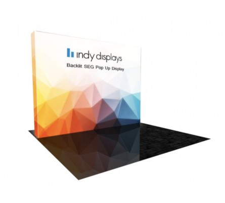10ft Backlit SEG Pop Up Display