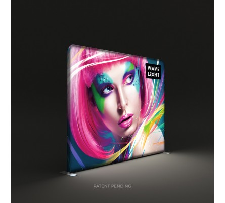 10ft Waveline Backlit Display
